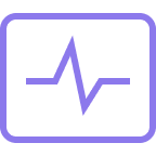 Launch and care icon